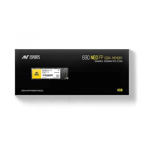 Ant Esports 690 Neo FP 4GB (4GBx1) DDR4 2666MHz Laptop RAM